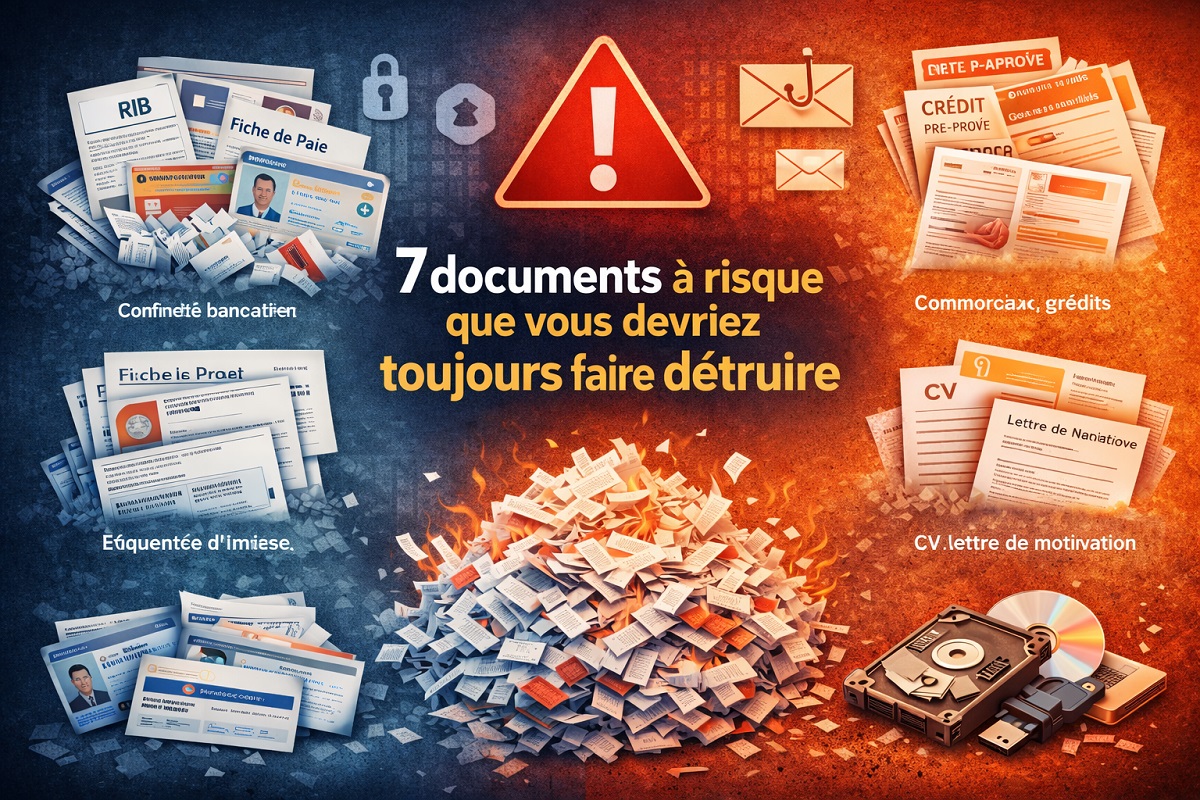 Voici la liste des documents à risque