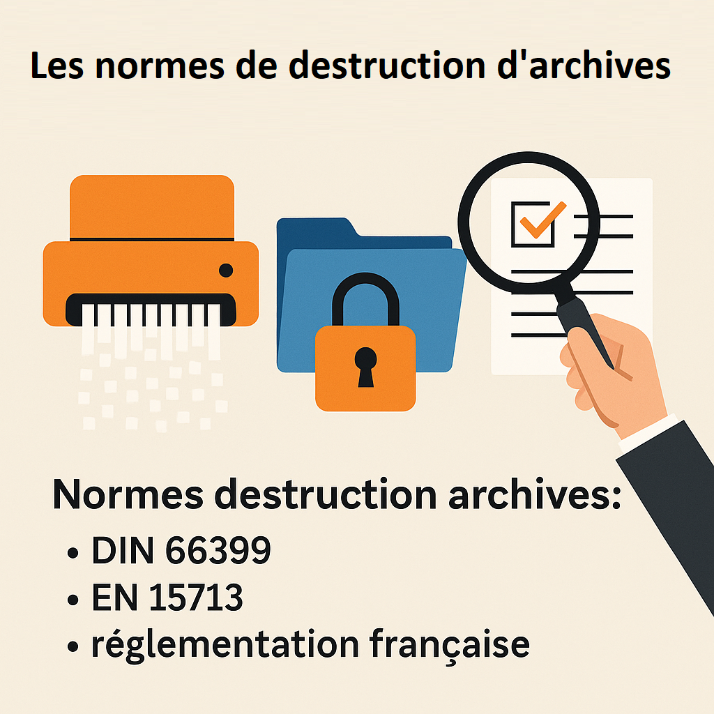 Tout savoir sur les normes de destruction d’archives Tout savoir sur les normes de destruction d’archives