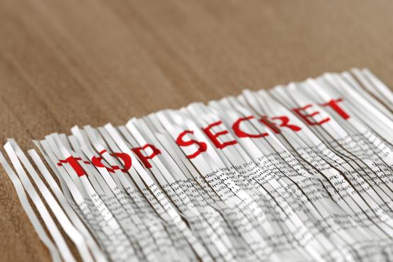 Vol document secret Document confidentiel accessible